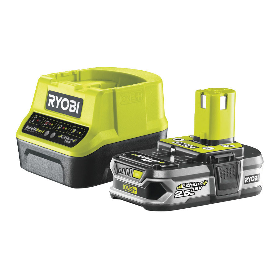 Ryobi dodatki 5133003359 RC18120-125 Accu One+ 18 V 2,5 Ah Li-ion + polnilnik