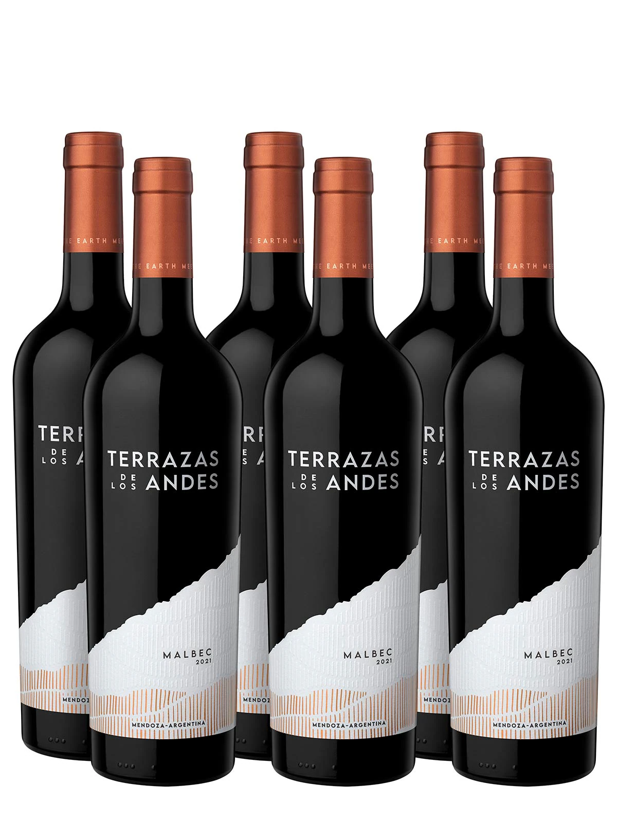 Terrazas de los Andes Malbec 2021 Kiste mit 6 Flaschen - 750 mL
