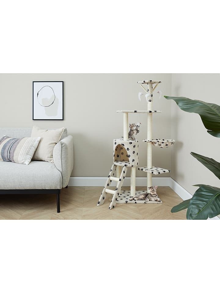 Lifa Living Kratzbaum in Beige - (B)60 x (H)138,5 x (T)42 cm günstig kaufen onesize