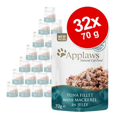 Sparpaket Applaws Pouch in Jelly 32 x 70 g