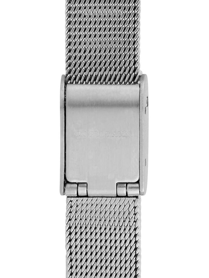 U.S. Polo Assn. Quarzuhr in Silber günstig kaufen onesize