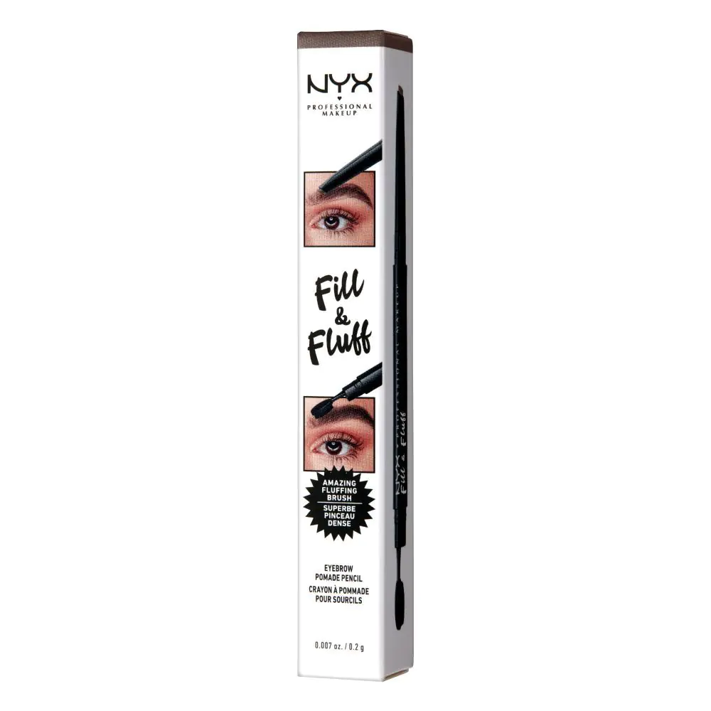 NYX Fill & Fluff olovka za obrve u boji čokolade