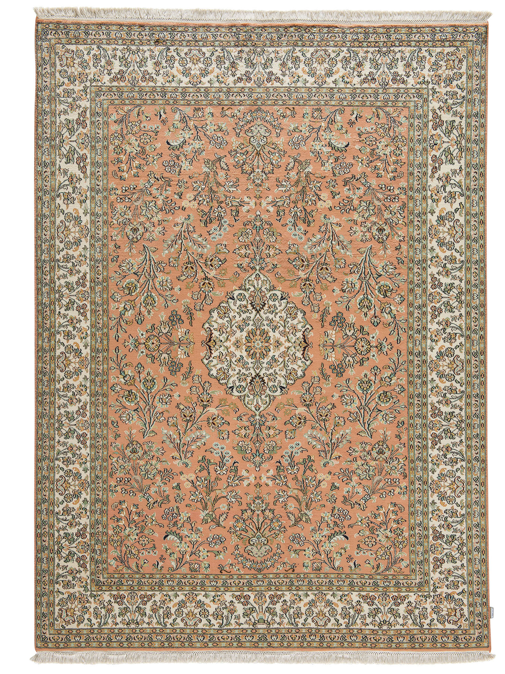 Kaschmir Seide 18/18 ca. 156 x 214 cm, Unikat / Einzelstück