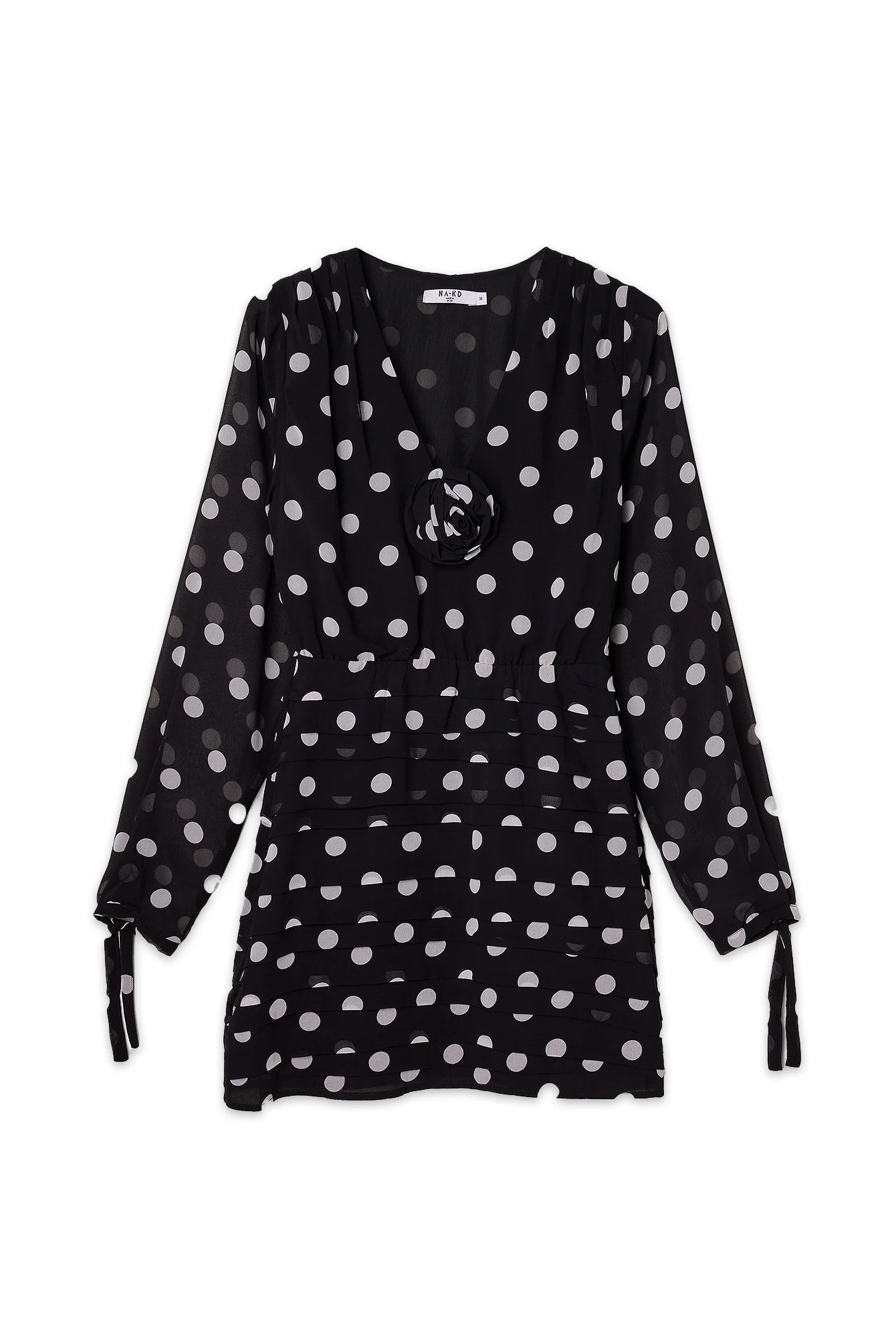 Gerafftes Minikleid