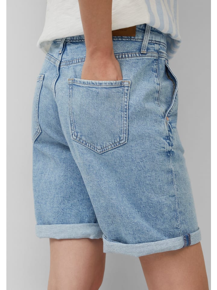s.Oliver Jeans-Hose kurz in Blau günstig kaufen
