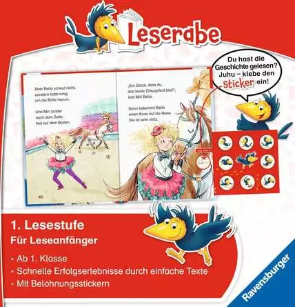 Leserabe - 1. Lesestufe: Pferdegeschichten