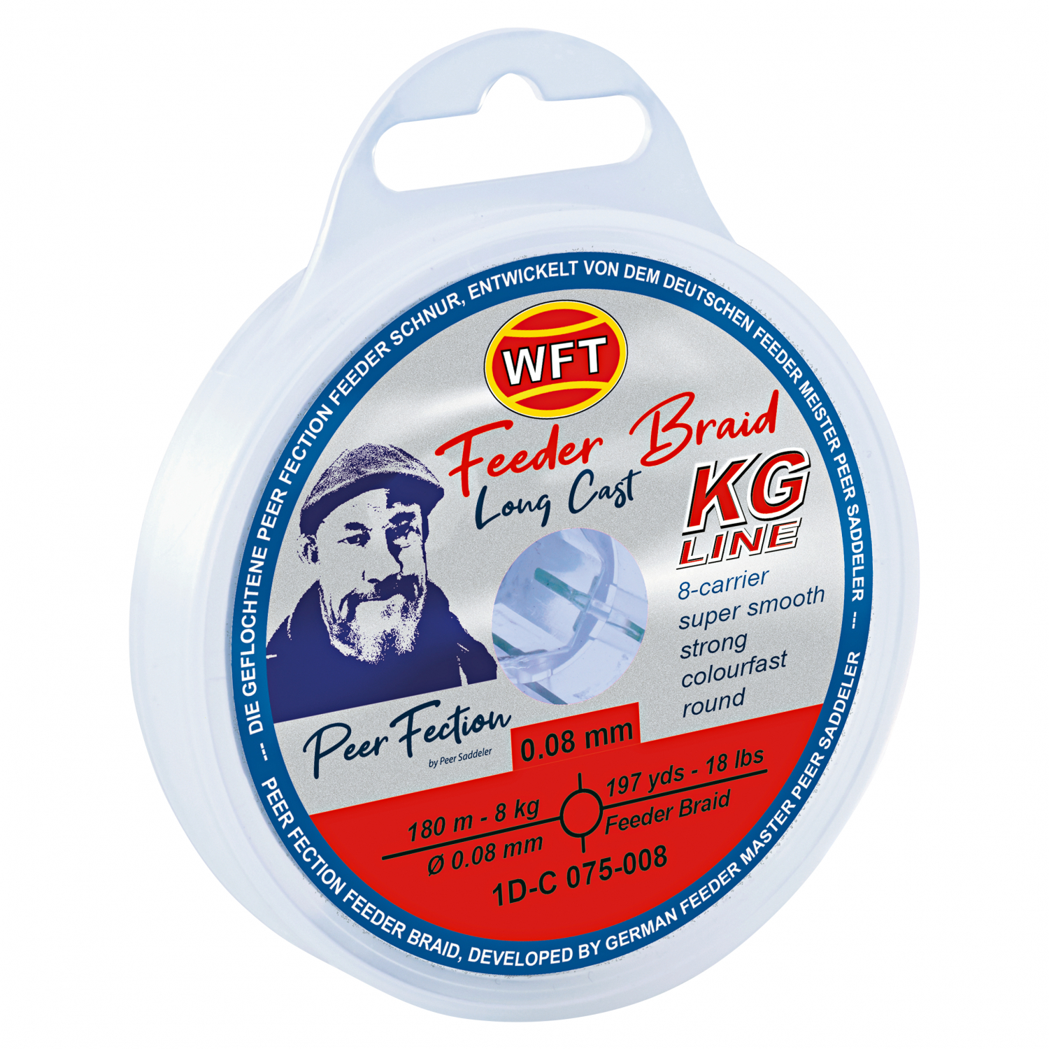 WFT Angelschnur Peer Fection LC Feeder Braid
