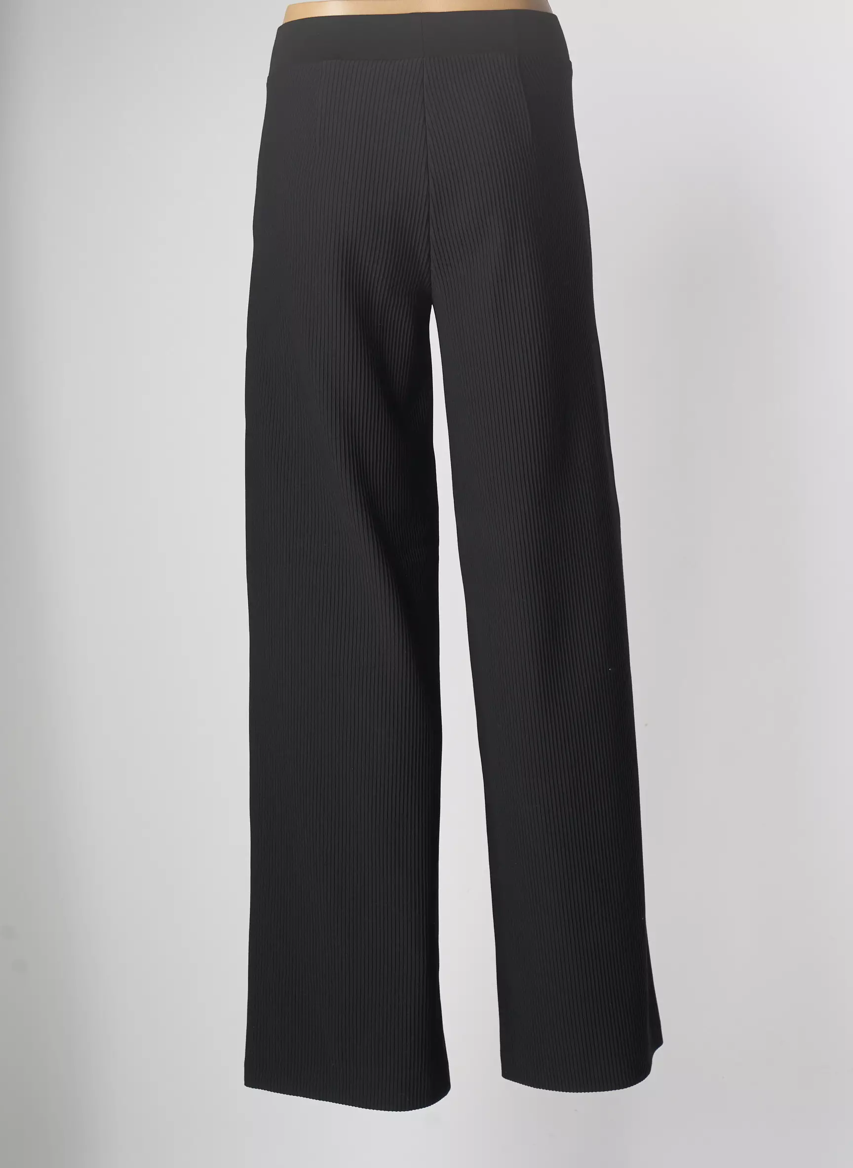 Caractere Pantalons Droits Femme couleur noir
