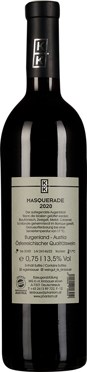 K+K Kirnbauer Masquerade 2020