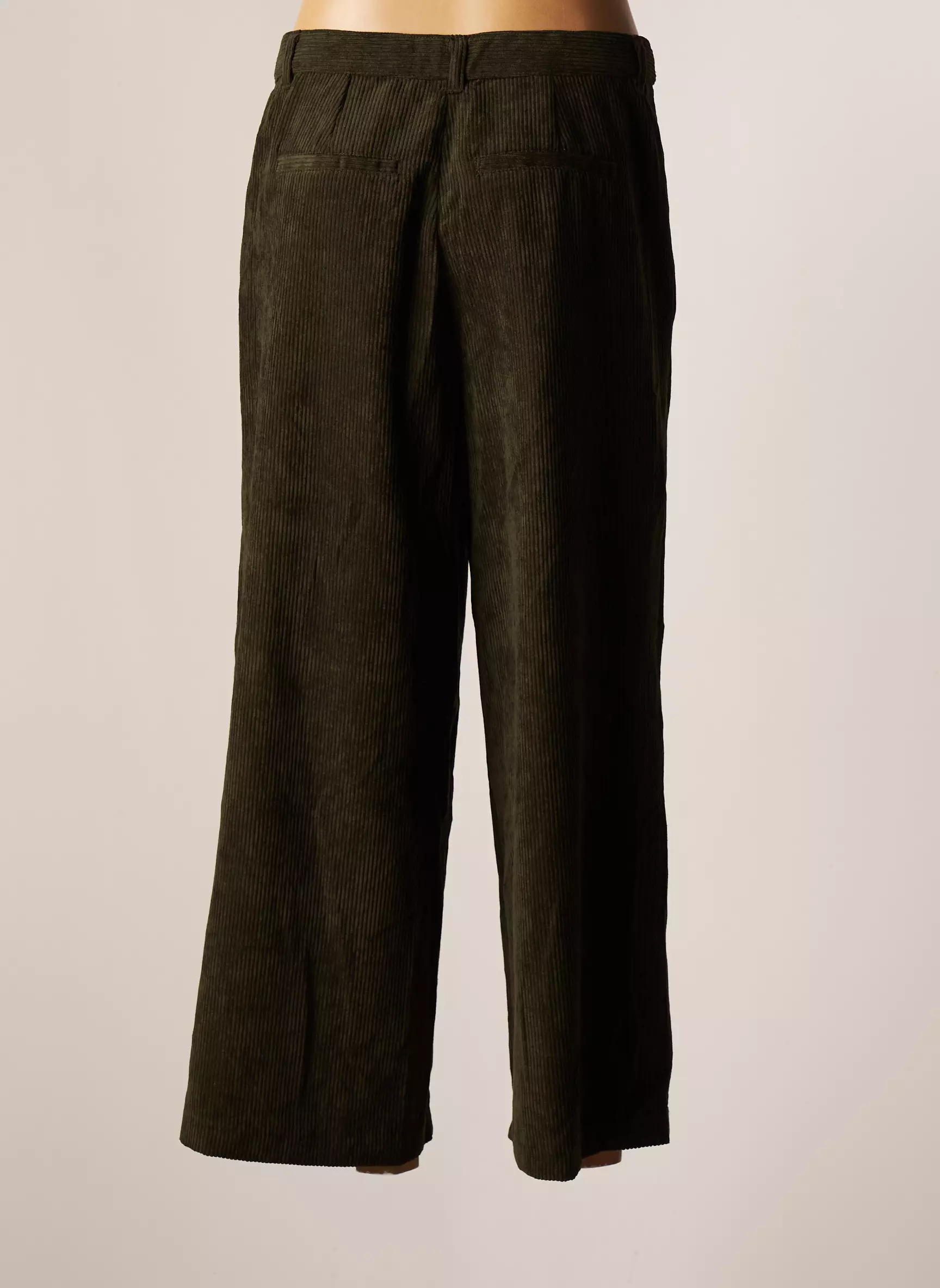 Only Pantalons Larges Femme couleur vert