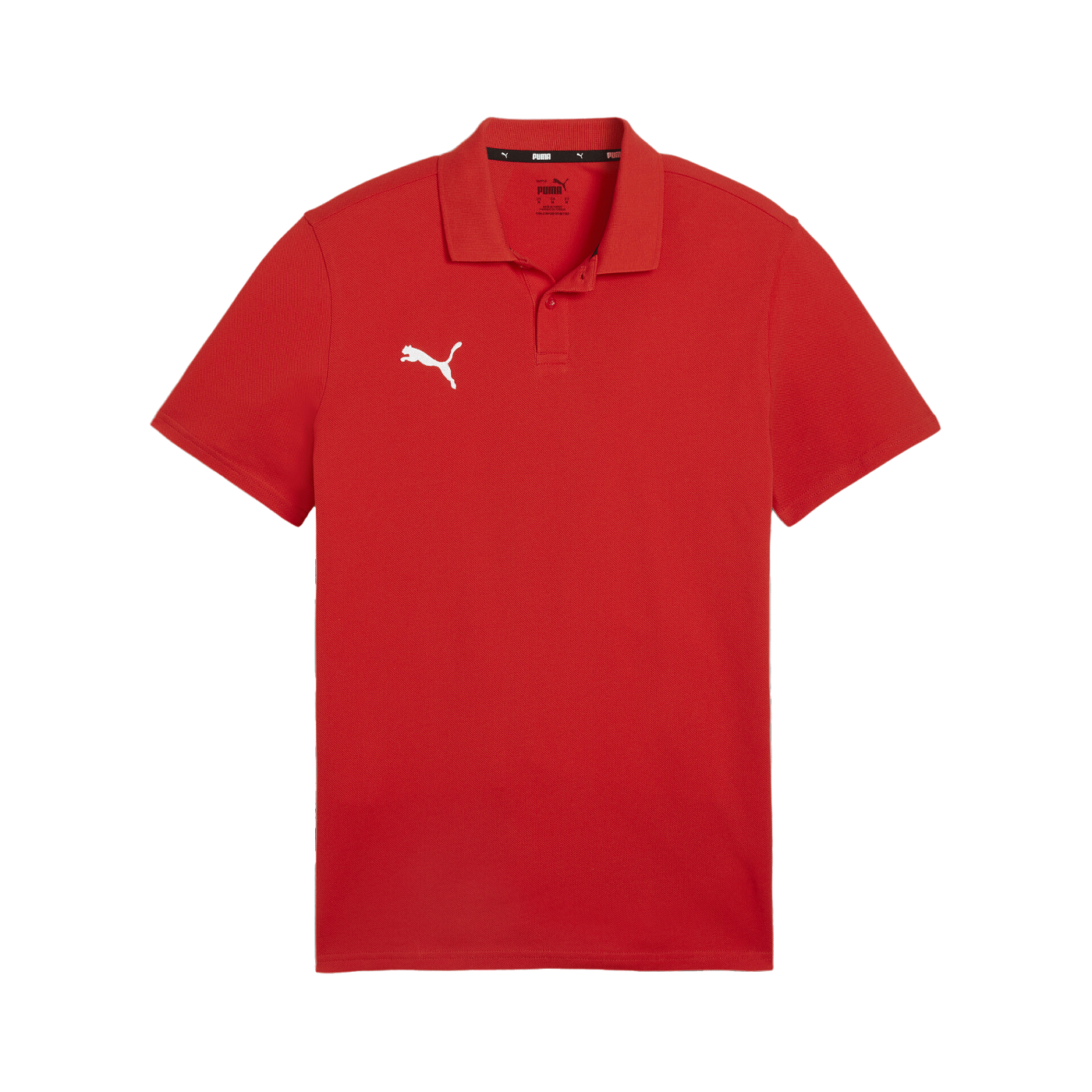 PUMA teamGOAL Casuals Poloshirt Rot F01