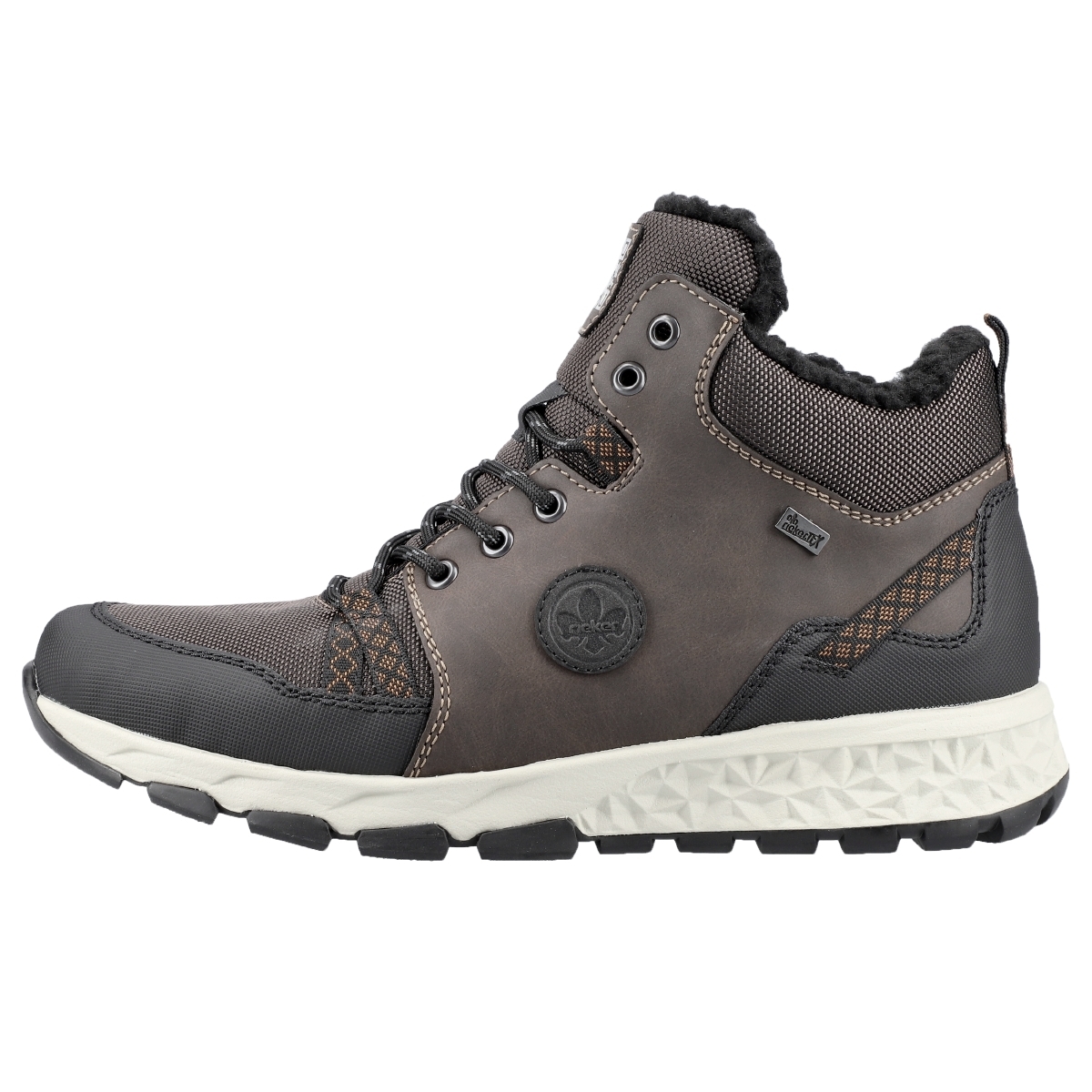 Rieker B6741 Schnürboots schwarz