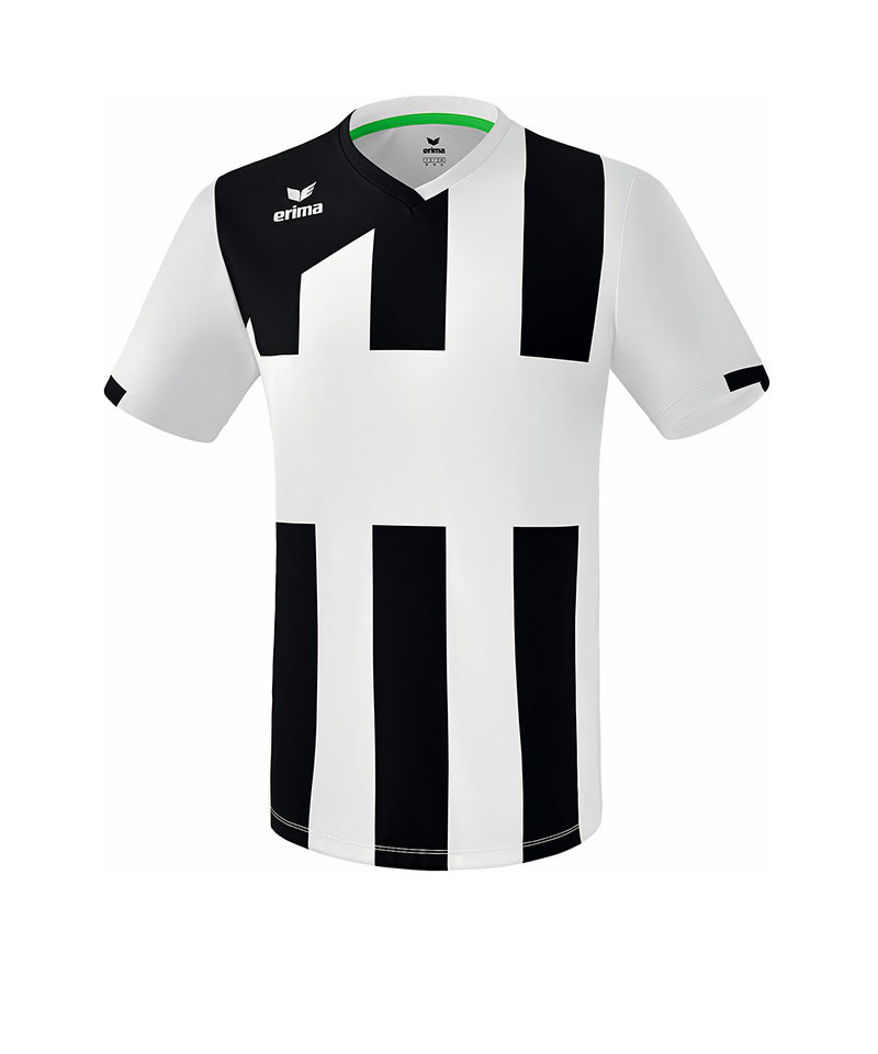 Erima Siena 3.0 Trikot kurzarm Weiss Schwarz