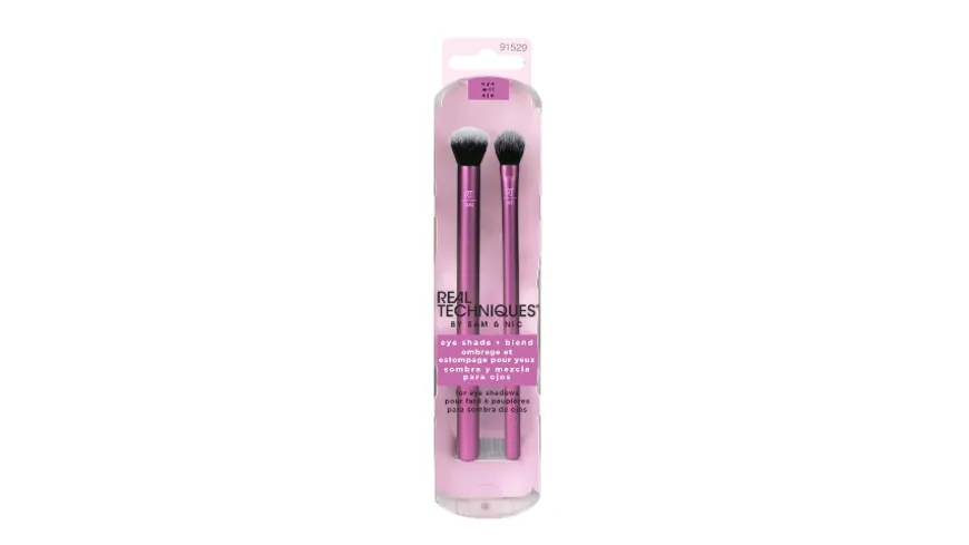 REAL TECHNIQUES Eye shade+blend Pinselset