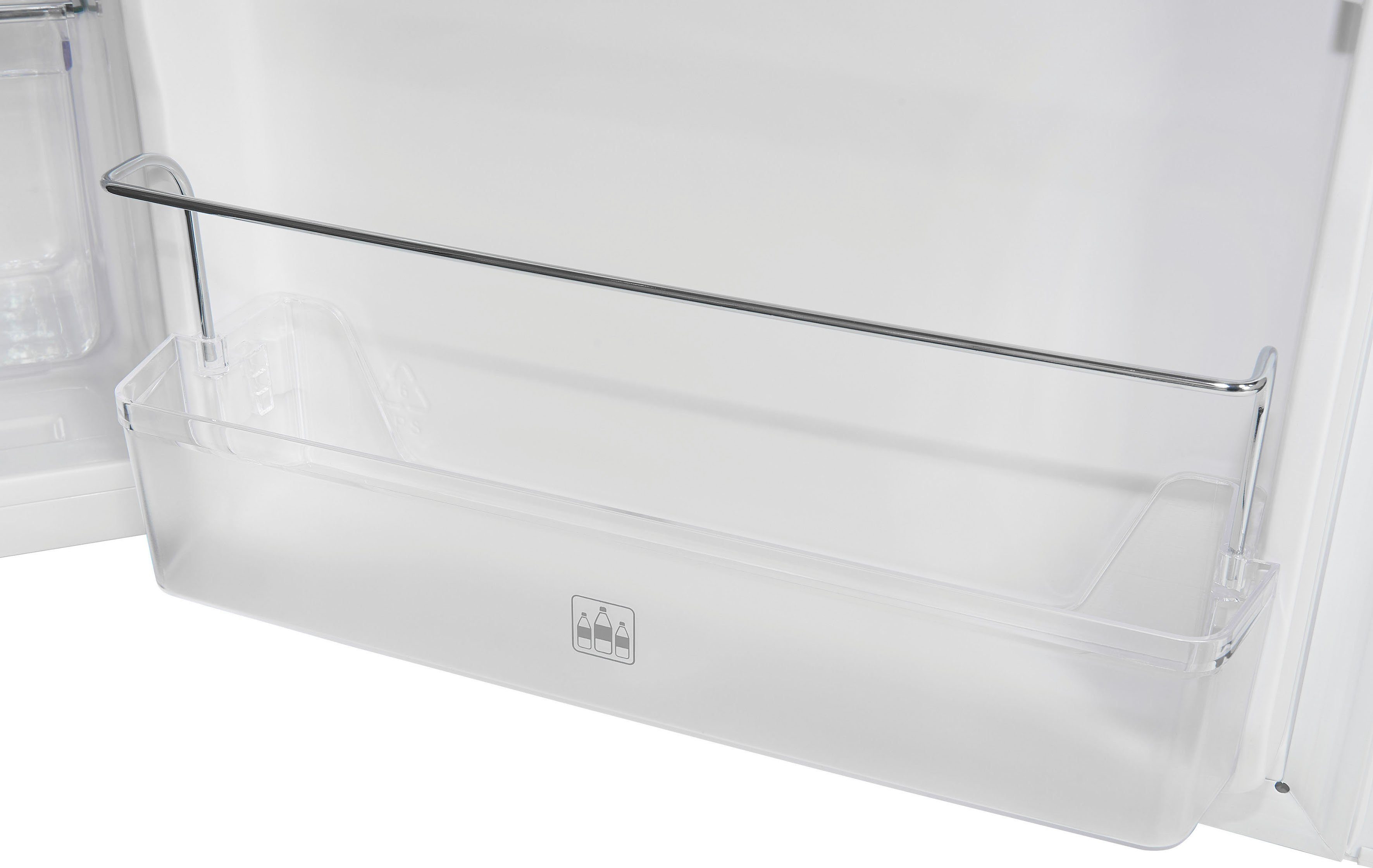 exquisit Kühlschrank KS16-4-HE-040D weiss, 85 cm hoch, 55 cm breit