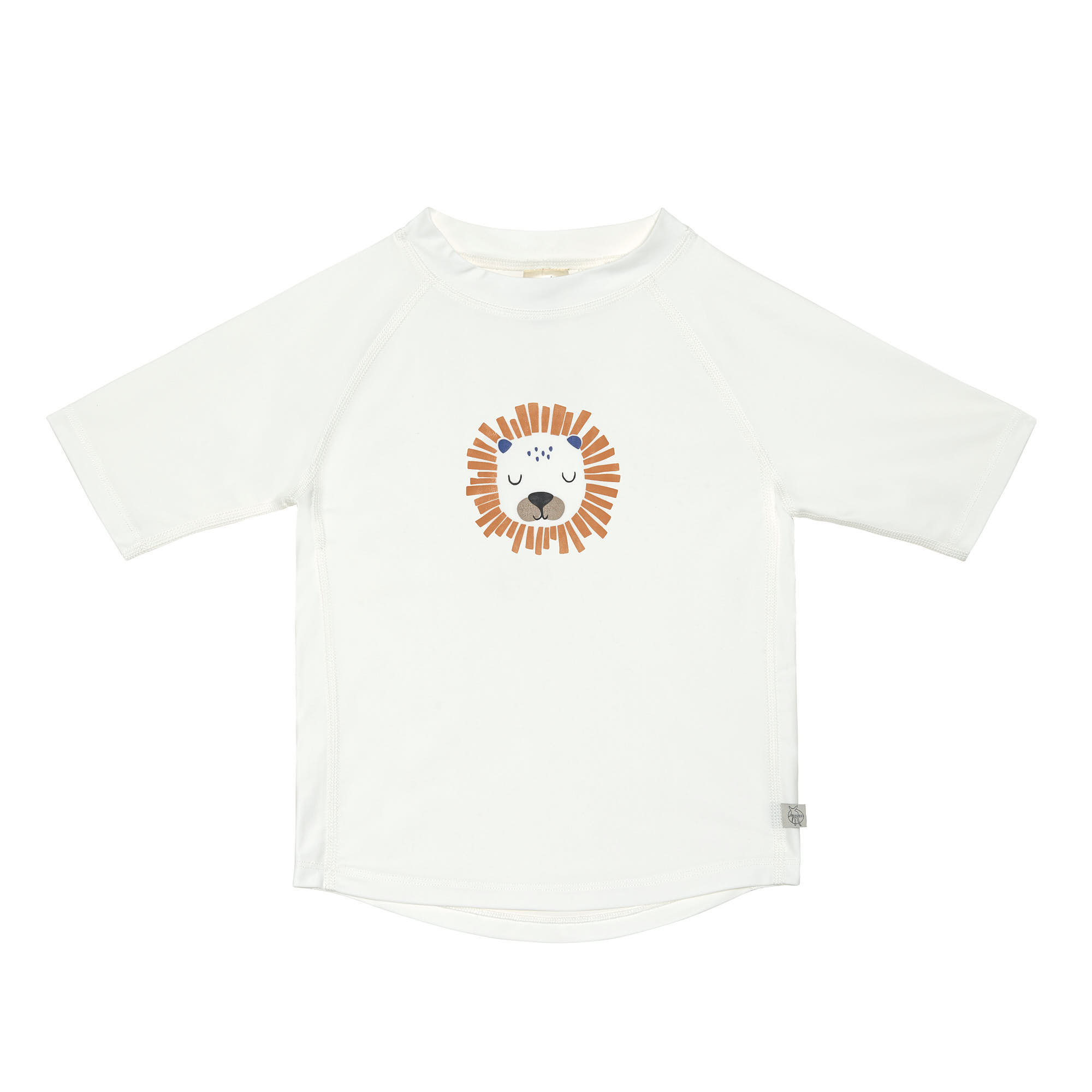 UV Shirt Kinder Kurzarm - Löwe, Weiß