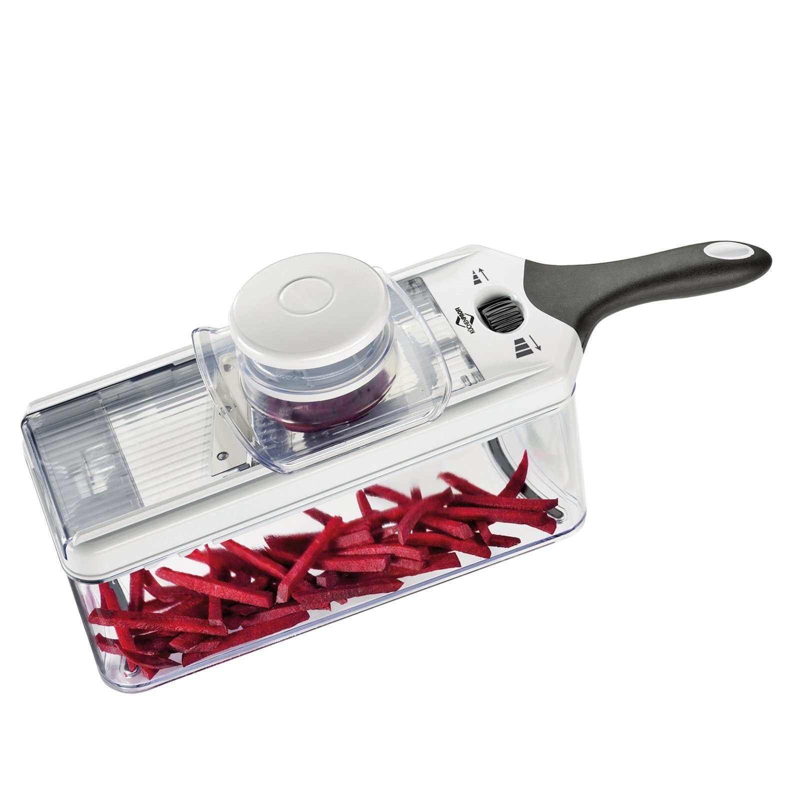 Küchenprofi Gemüsehobel Gemüsehobel VARIO, Kunststoff, Edelstahl, (1-St)