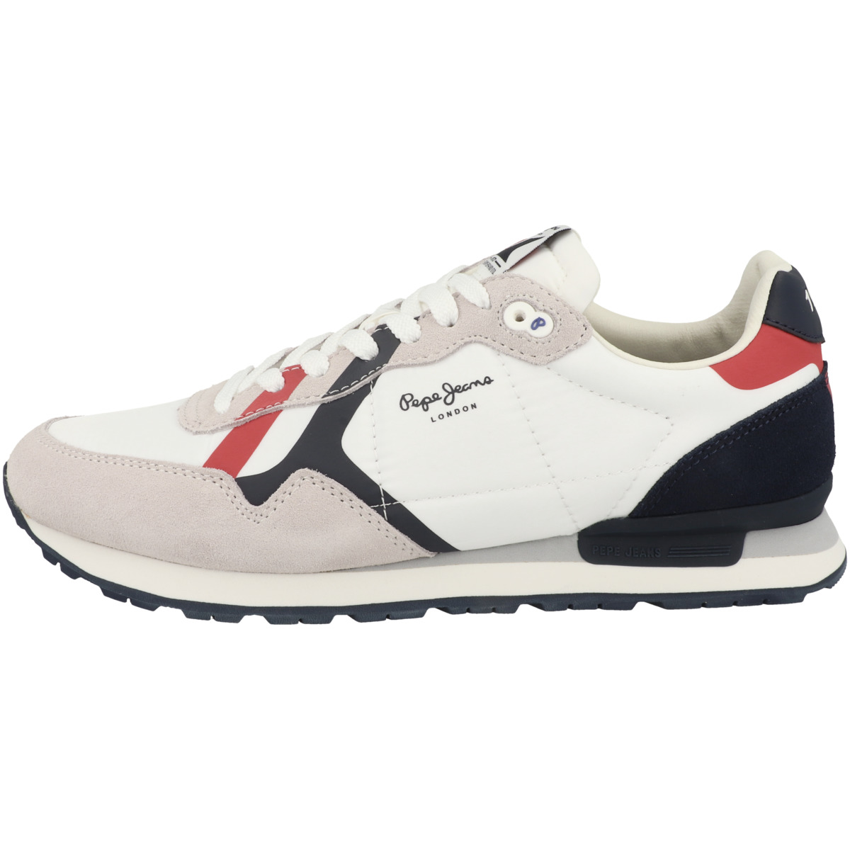 Pepe Jeans Brit Road Sneaker Low weiss