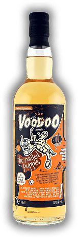 Whisky of Voodoo The Nailed Puppet Lightly Peated 11 Years Speyside Single Malt Scotch Whisky 52,6% Whisky of Voodoo The Nailed Puppet Lightly Peated 11 Years Speyside Single Malt Scotch Whisky 52,6%  Alter 11 J. - 0,7	 Liter - Vol 52,6%