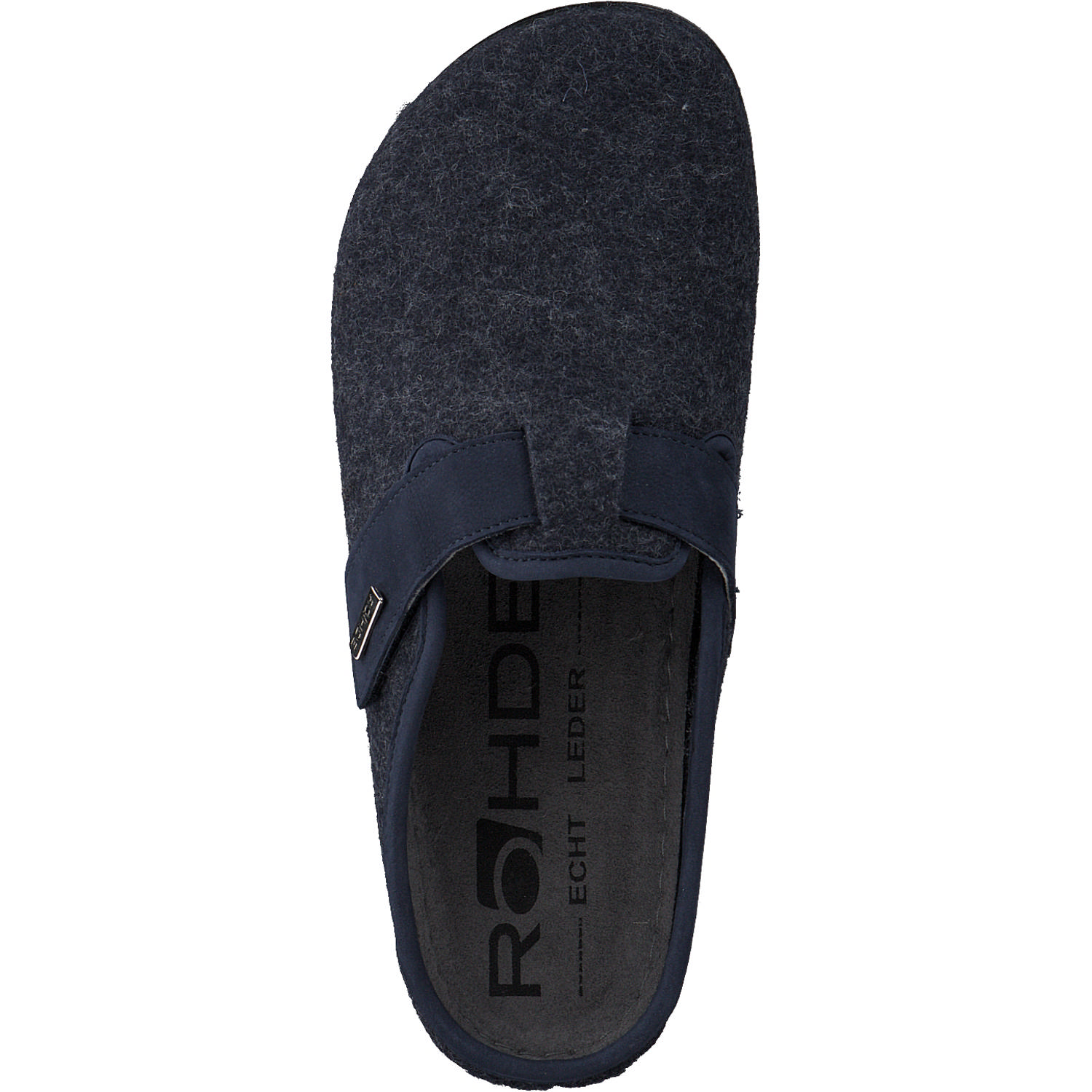 Rohde 6741, Pantoletten, Herren, blau