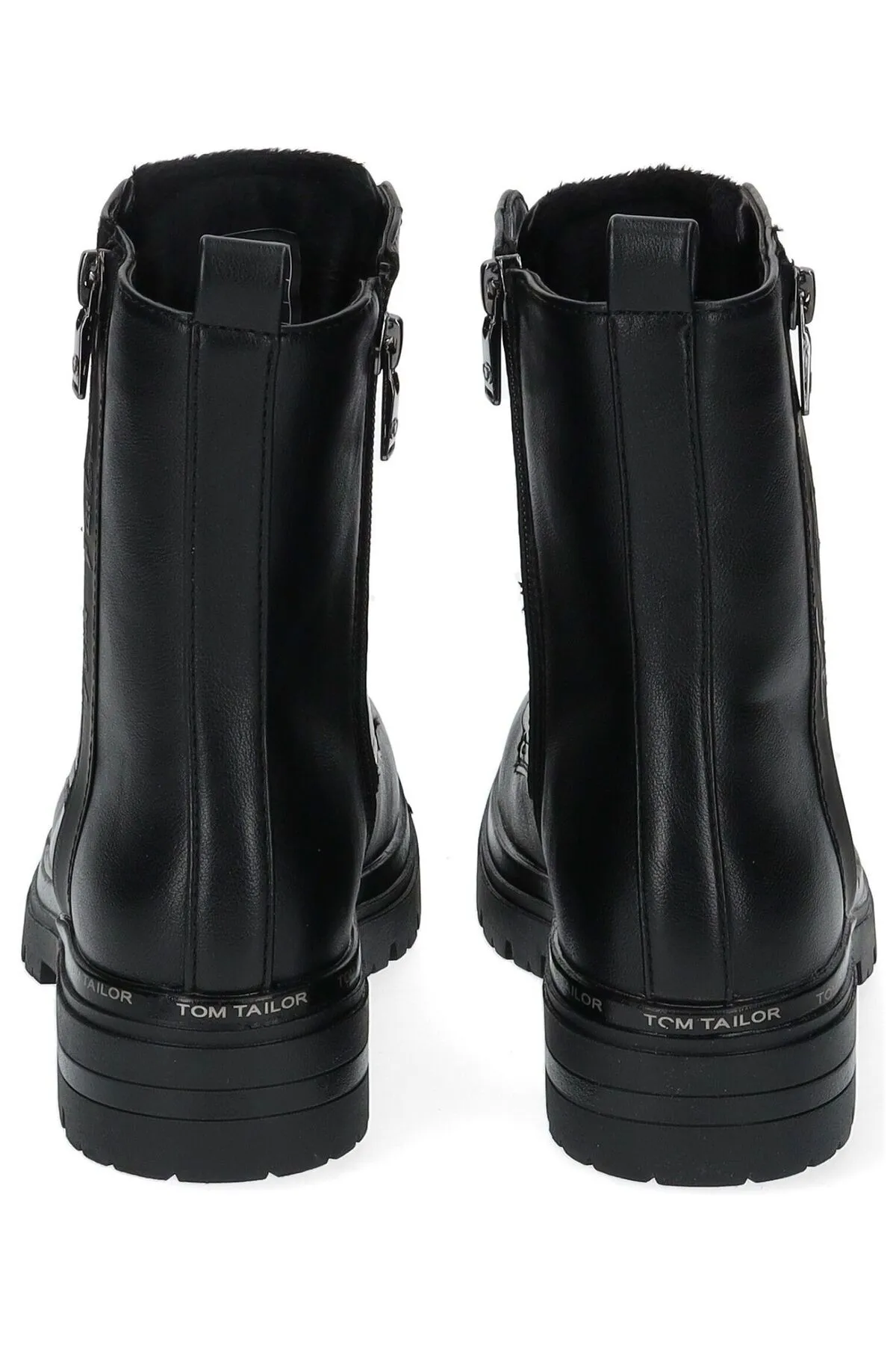 Tom Tailor  Stiefelette - Schwarz - Blockabsatz