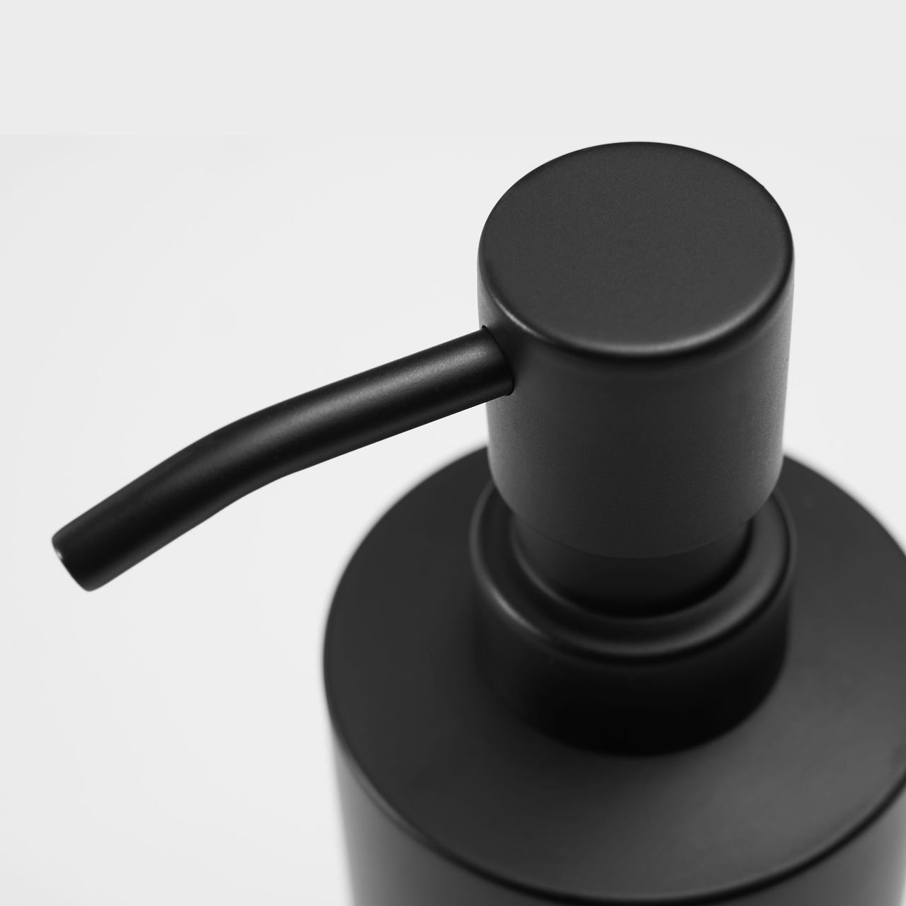 Weles AMARE Seifenspender Edelstahl Zylinder - Antifingerprint Lack, SIlber