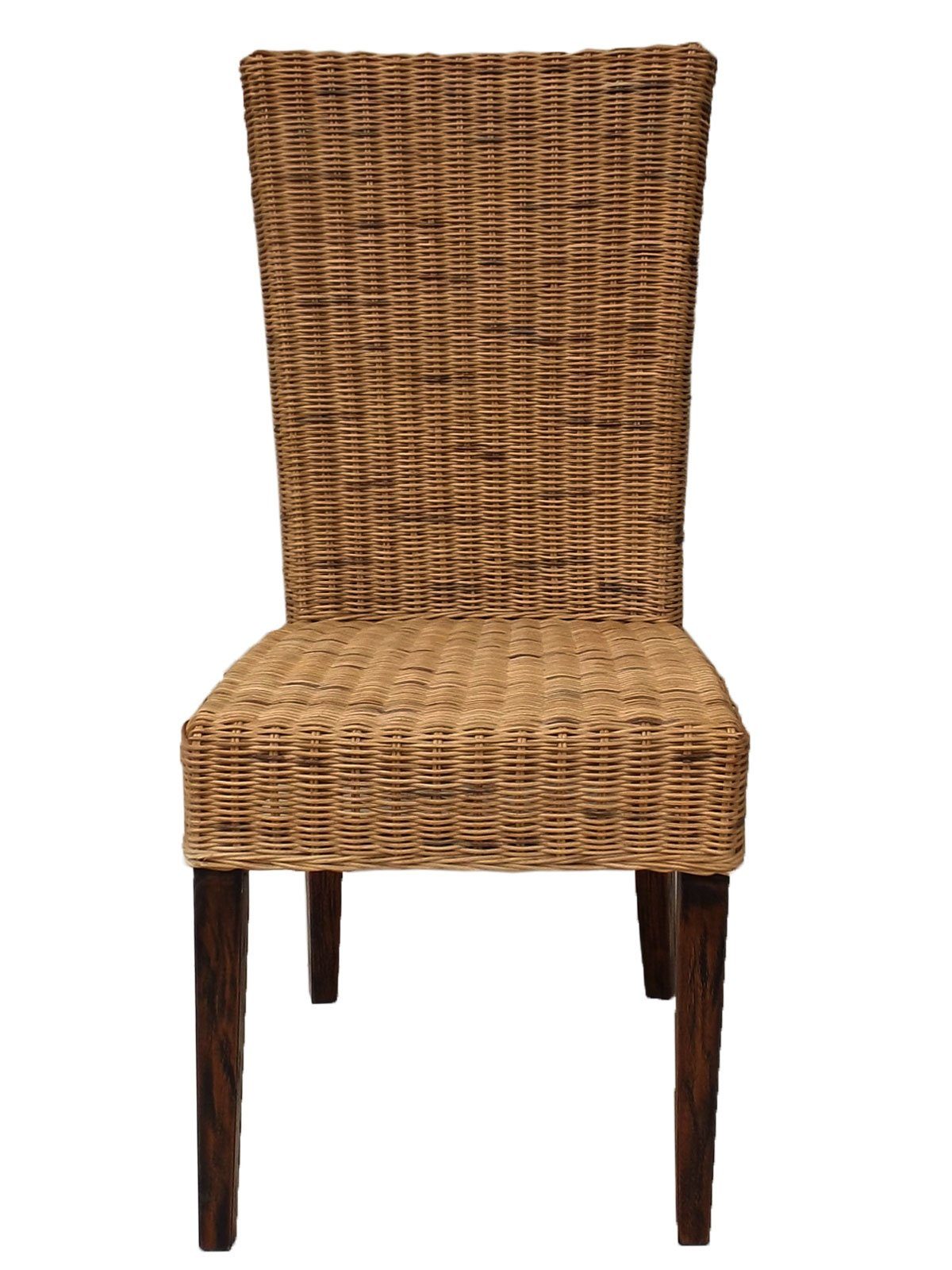 Minara Rattanstuhl Esszimmer Stühle Set 6 Stück Rattanstühle Korbstühle Cardine