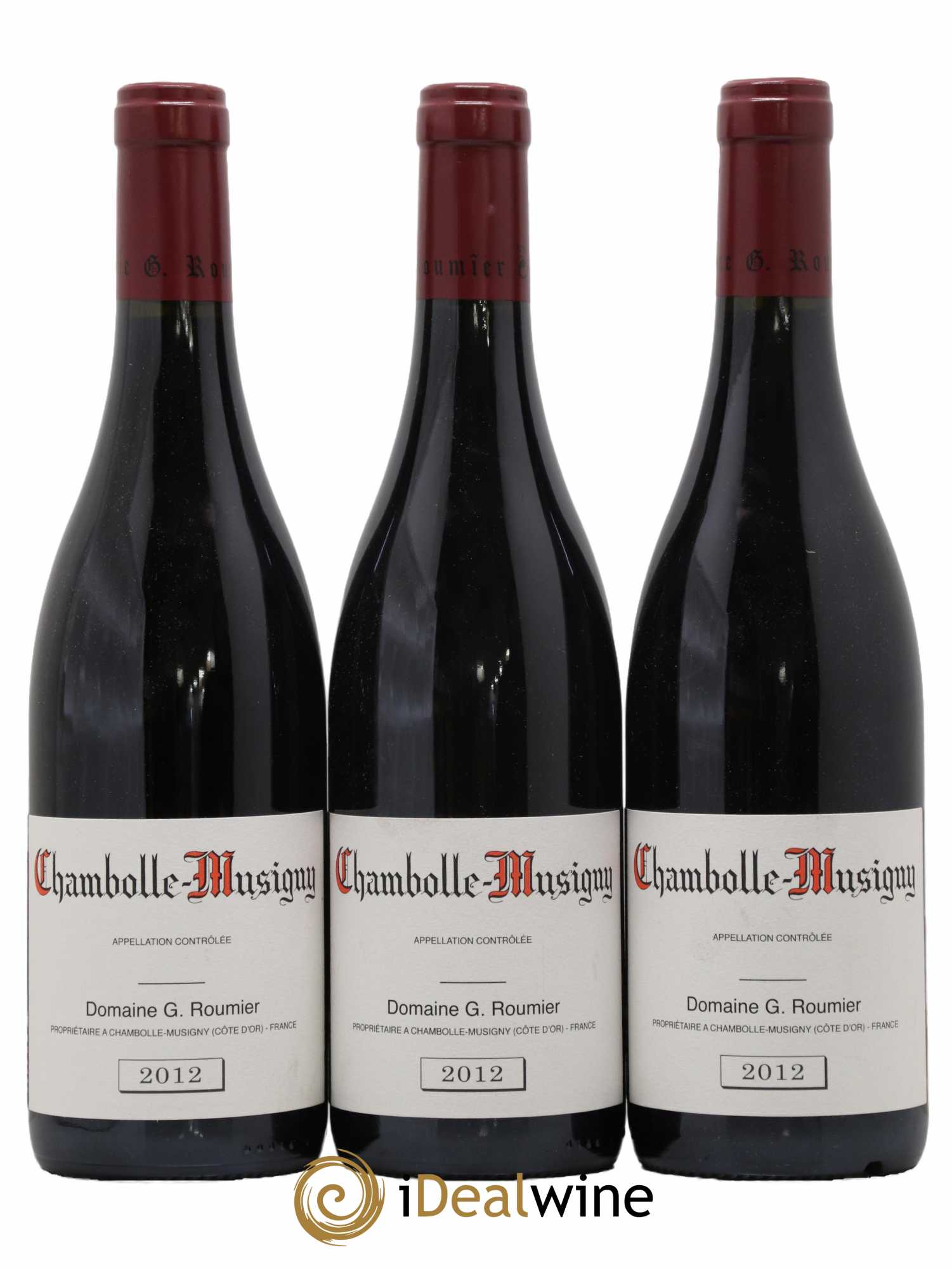 Chambolle-Musigny Georges Roumier (Domaine)  2012 - Lot de 3 Bouteilles