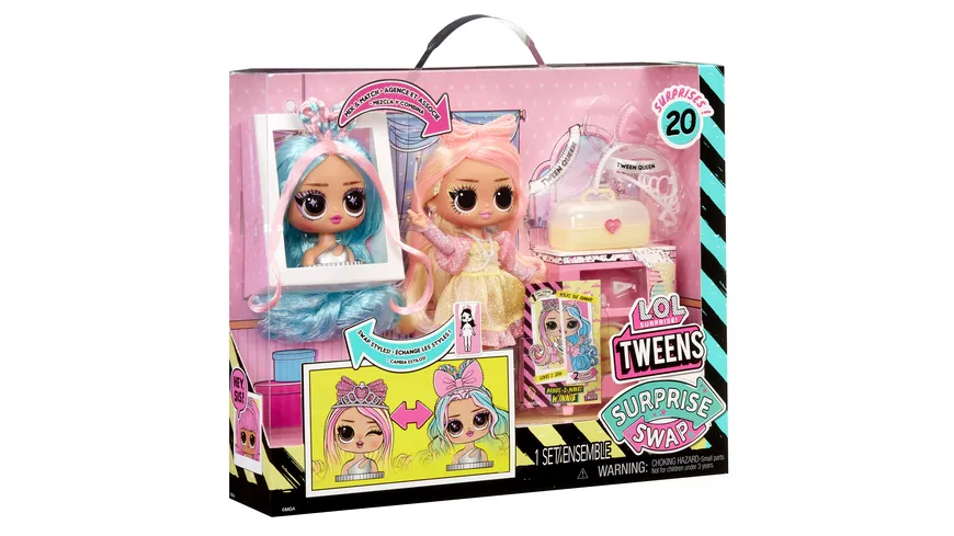 L.O.L. Surprise Tweens Surprise Swap Fashion Doll- Braids-2-Waves Winnie