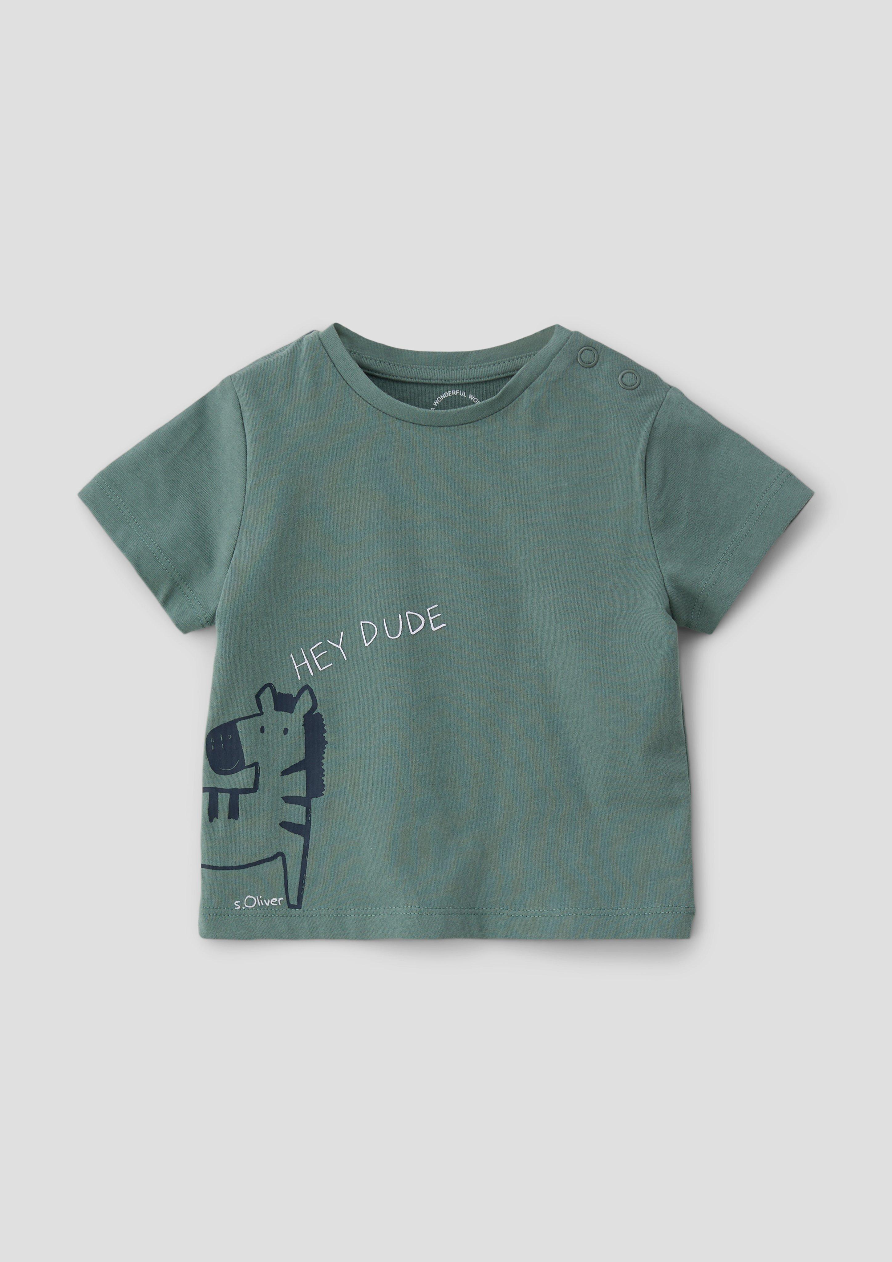 T-Shirt mit Print-Detail  2142729-6714