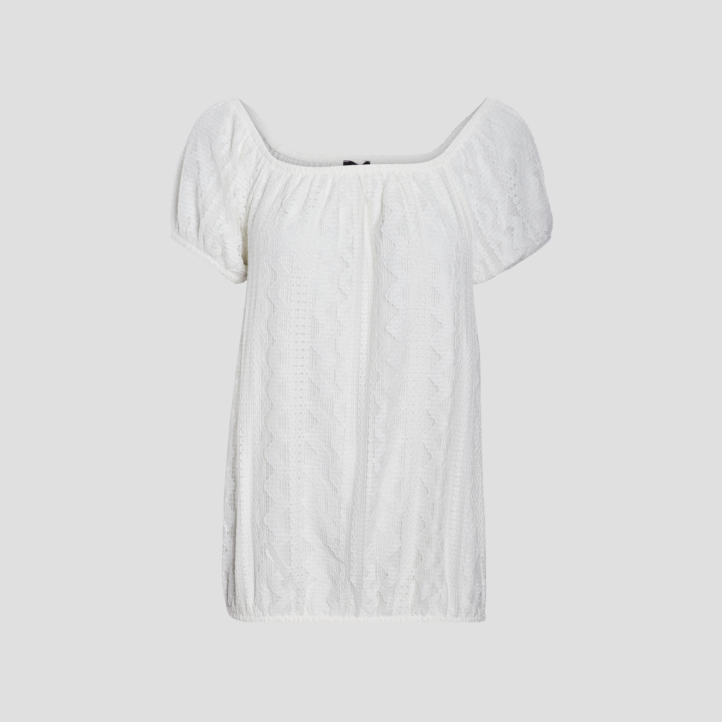 T-shirt manches courtes ecru femme | La Halle