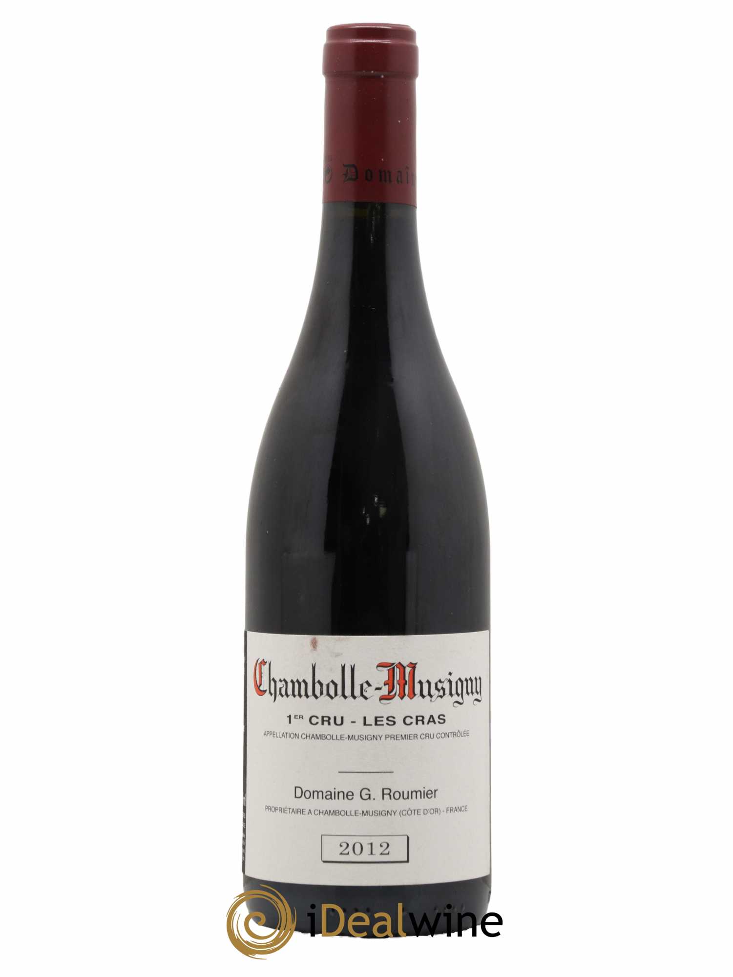 Chambolle-Musigny 1er Cru Les Cras Georges Roumier (Domaine)  2012 - Lot de 1 Bouteille