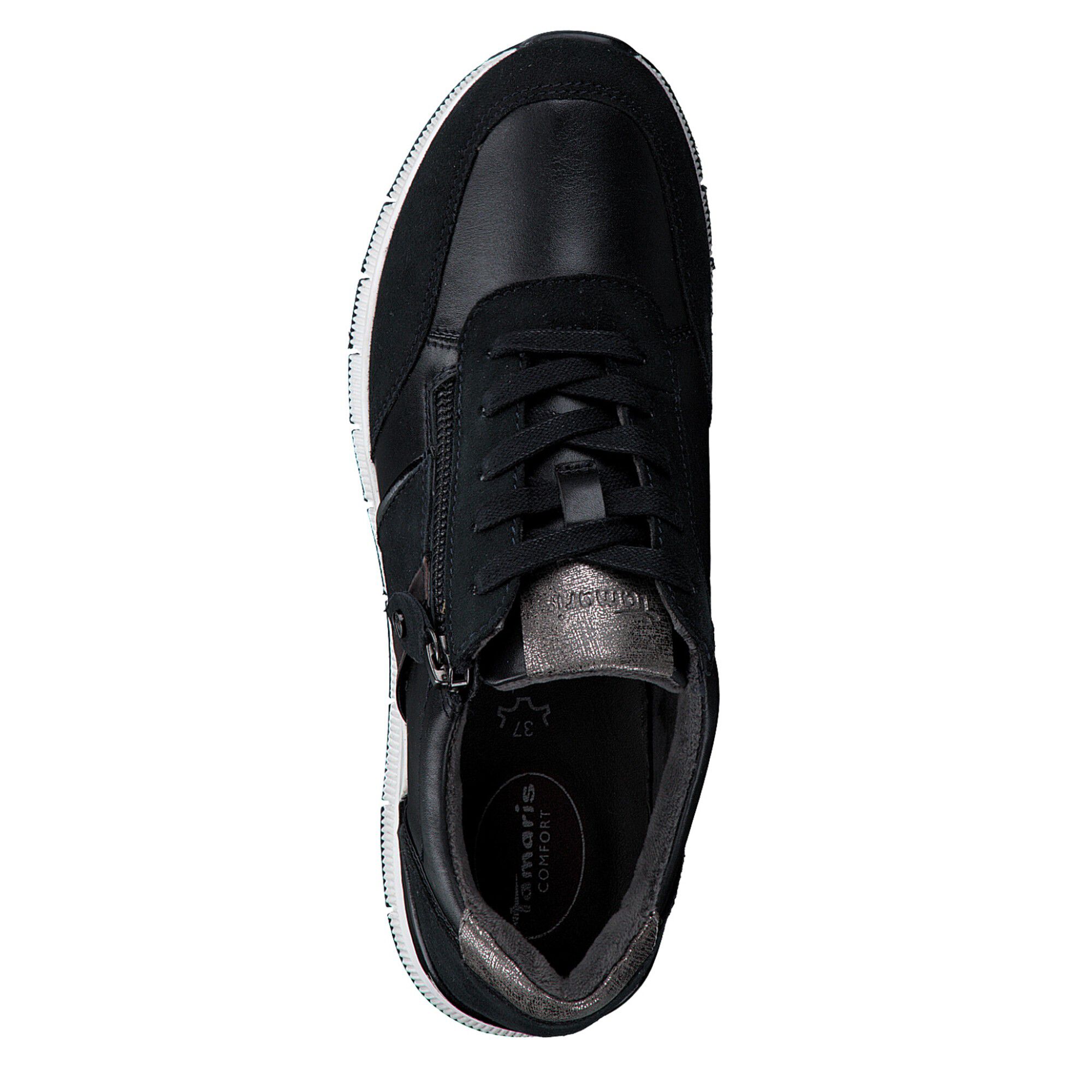 Sneakers dessus cuir