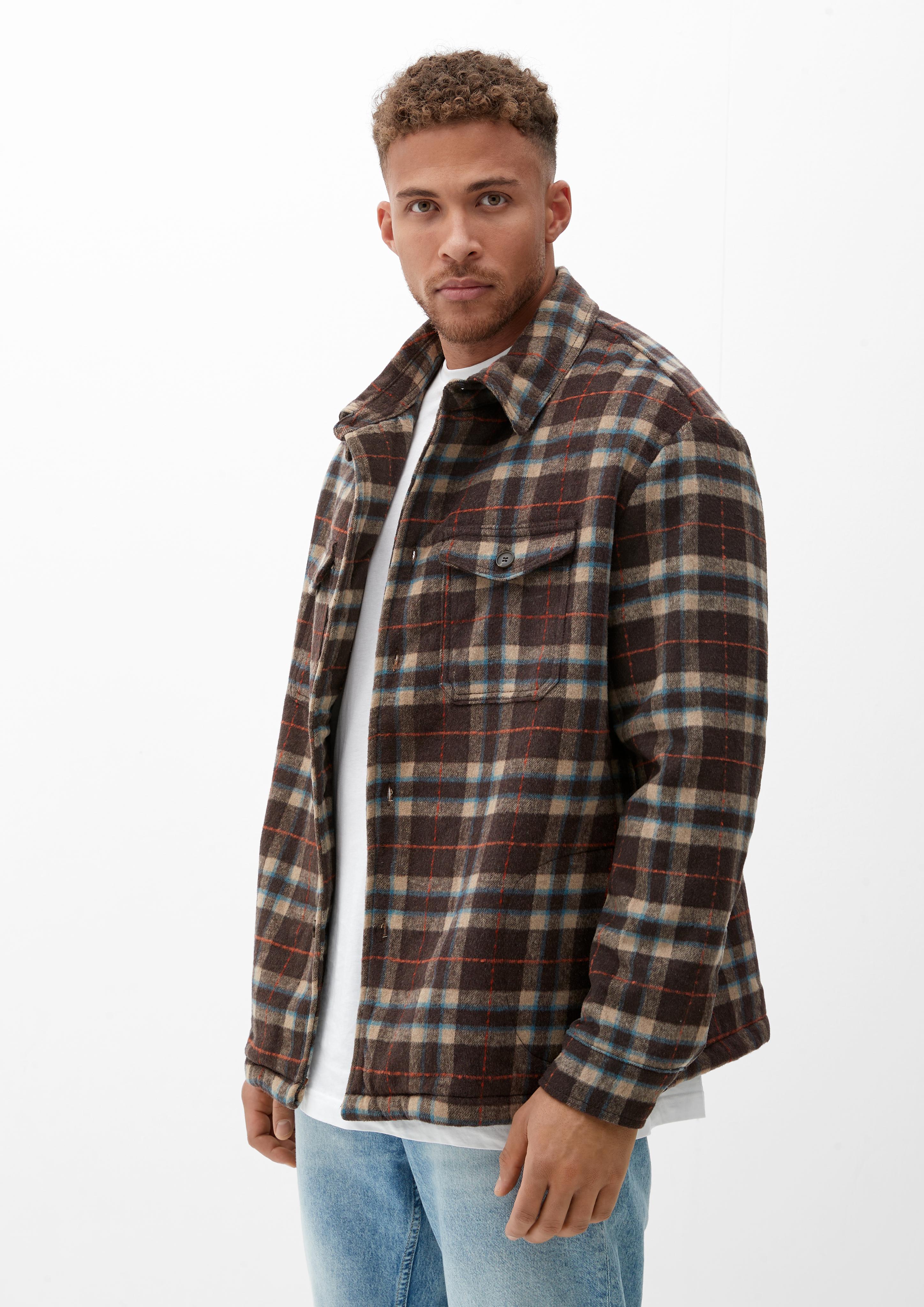 Gefütterte Hemdjacke  2119721-88N5