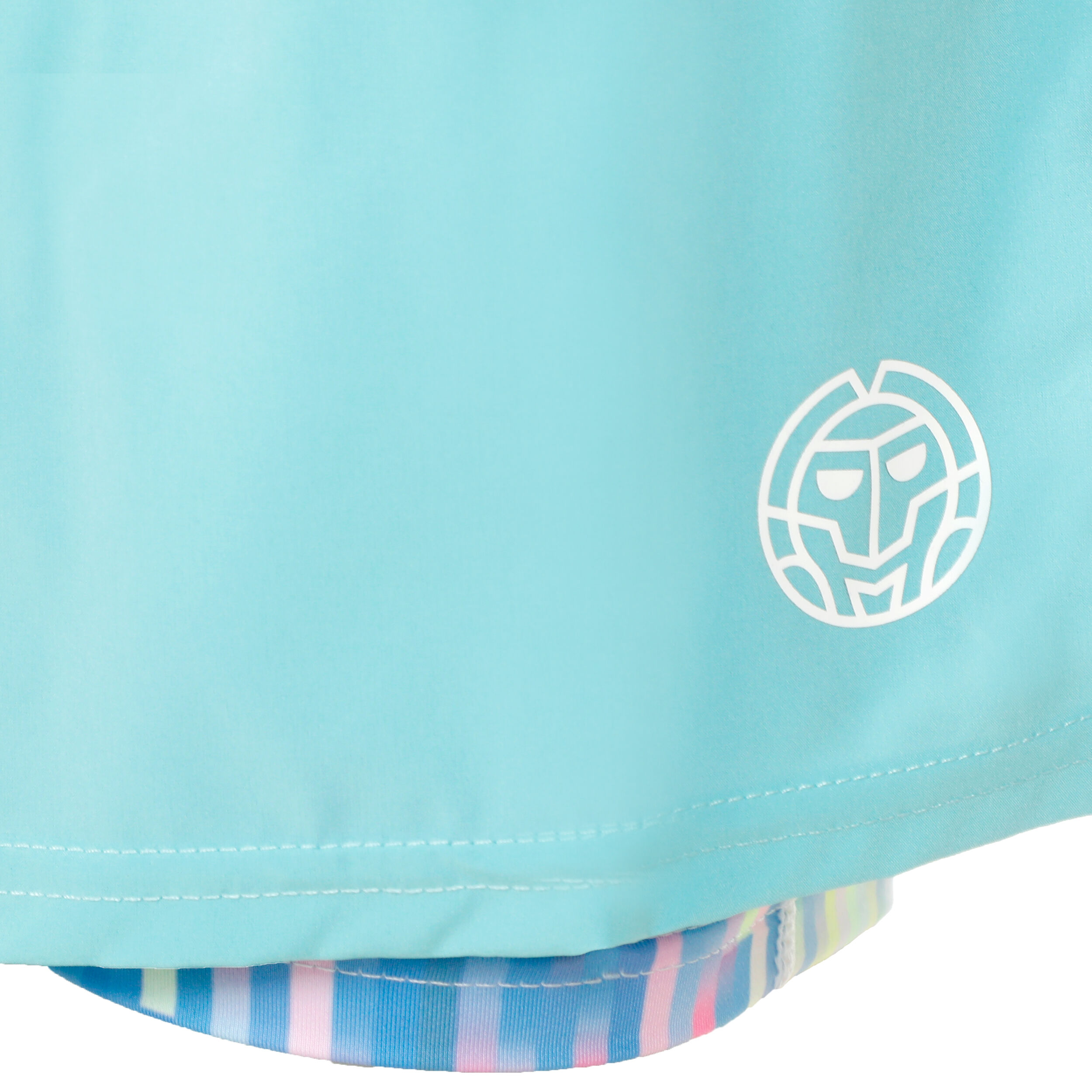 Melbourne 2024 Printed 2in1 Shorts Damen - Türkis, Mehrfarbig
