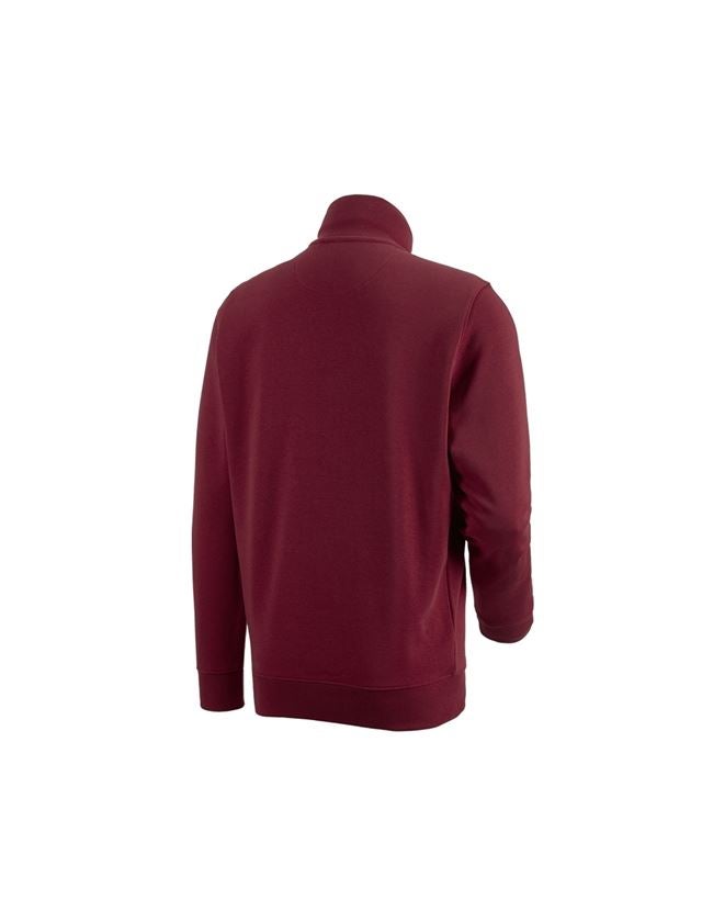 e.s. ZIP-Sweatshirt poly cotton