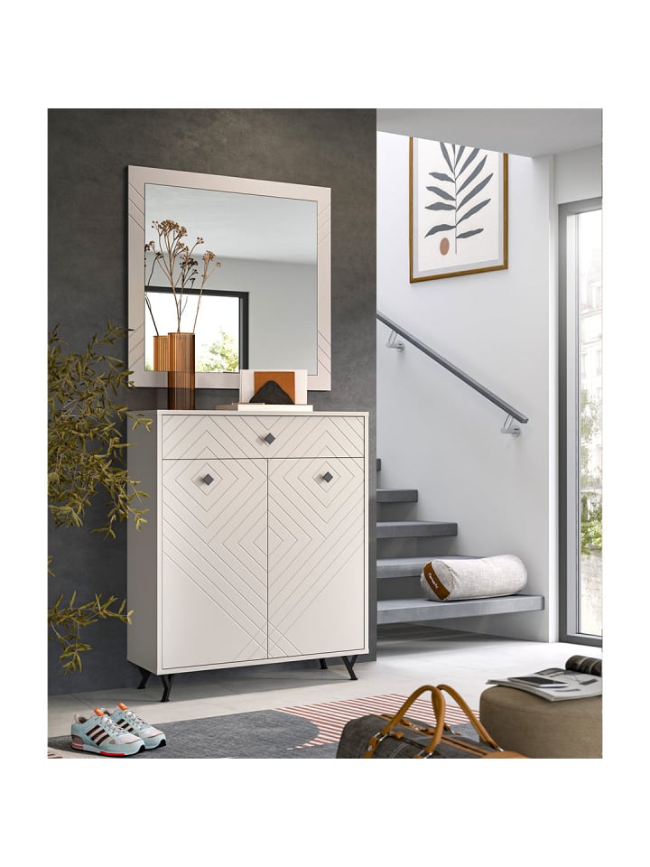 ebuy24 Garderobenmöbel Notes Beige 80 x 35 cm günstig kaufen onesize