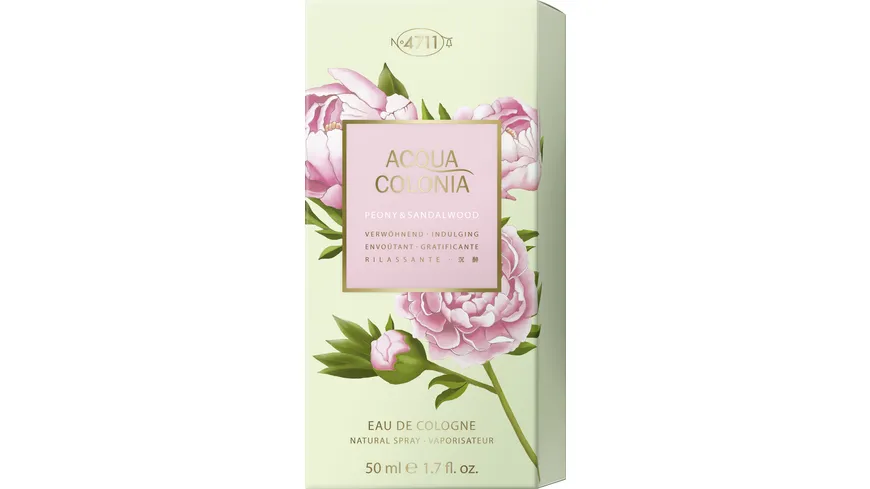 4711 ACQUA COLONIA PEONY Eau de Cologne