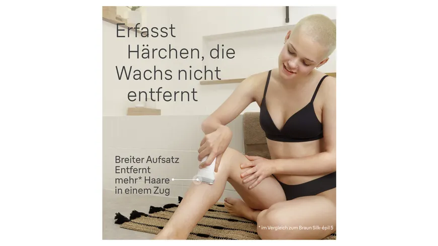 BRAUN Epilierer Silk-épil 7, 7-041 Weiß / Silber