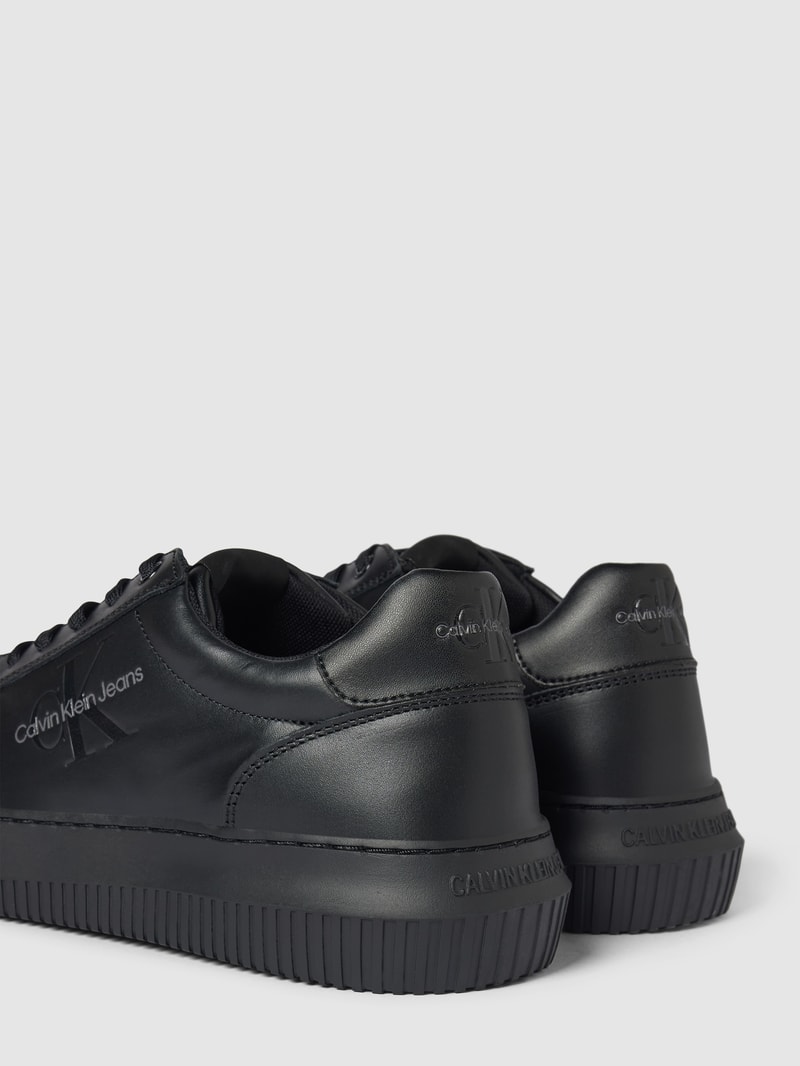 Sneaker mit Label-Detail Modell 'CHUNKY' in black