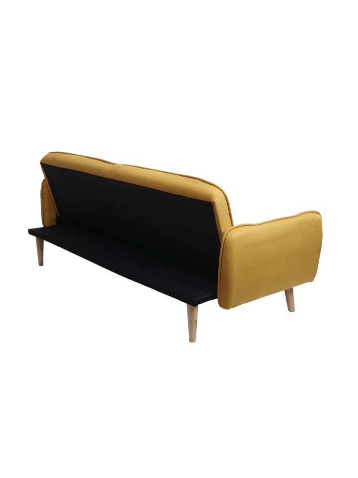 MCW Schlafsofa mit Schlaffunktion J18, Gelb günstig kaufen onesize