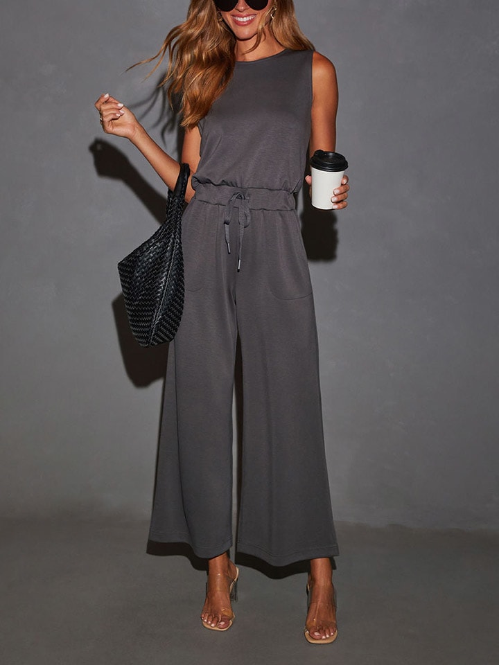 LA Angels Jumpsuit in Anthrazit günstig kaufen