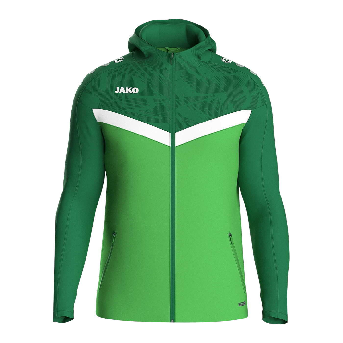 JAKO Icon Kapuzenjacke Grün F222