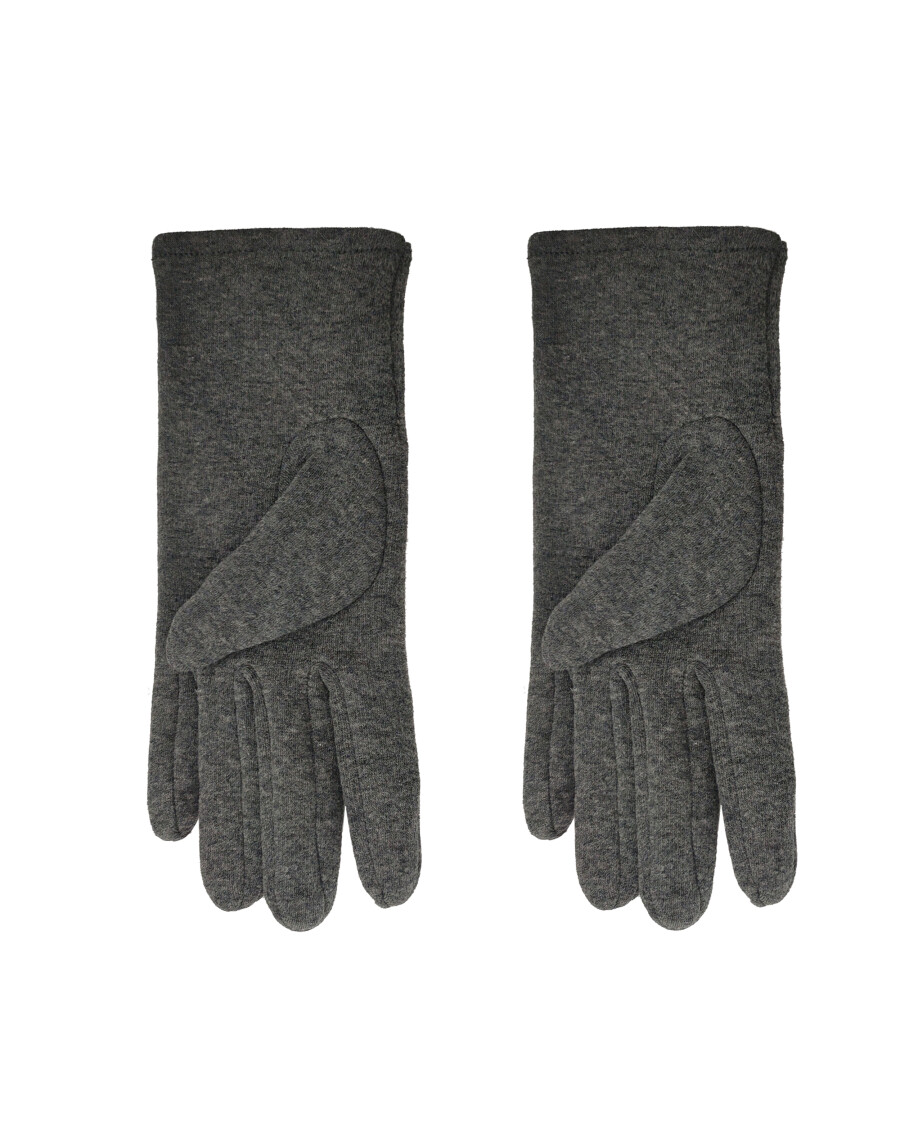 Fleecehandschuhe mit Zierknöpfen