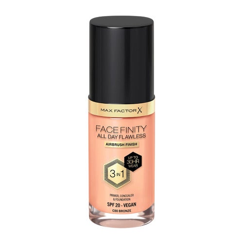 Max Factor Facefinity All Day Flawless 3-i-1 Foundation C40 Lys Elfenben 30 ml