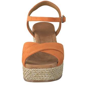 Unisa Plateau Sandale Clementine in orange