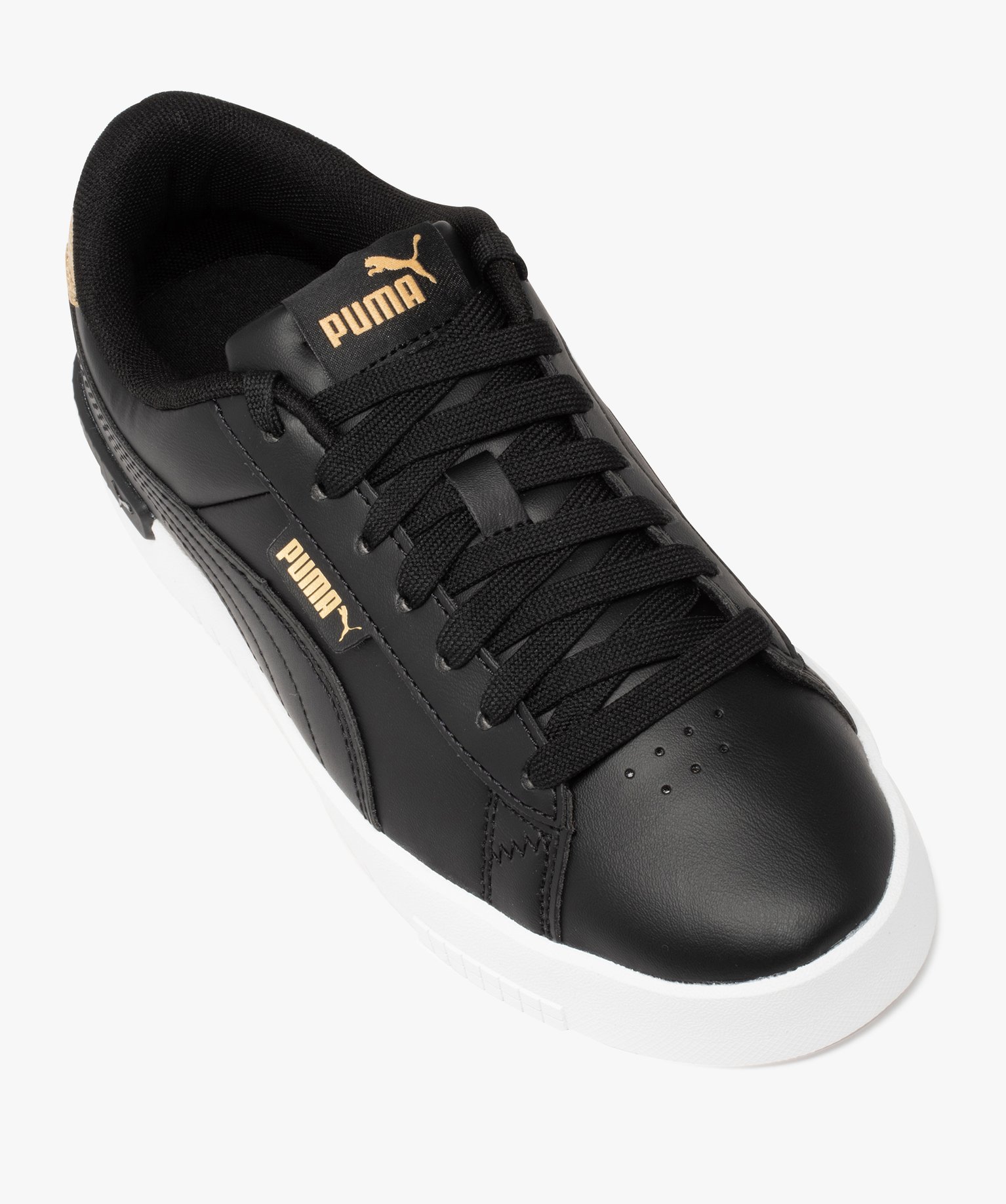 Baskets femme unies à lacets détails métal – Puma Jada noir | GEMO