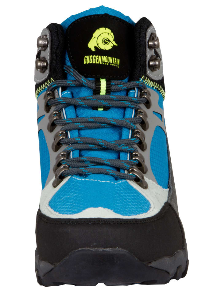 GUGGEN MOUNTAIN Wanderschuhe Uni in Blau günstig kaufen
