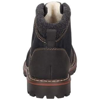 Rieker Schnürstiefelette in schwarz