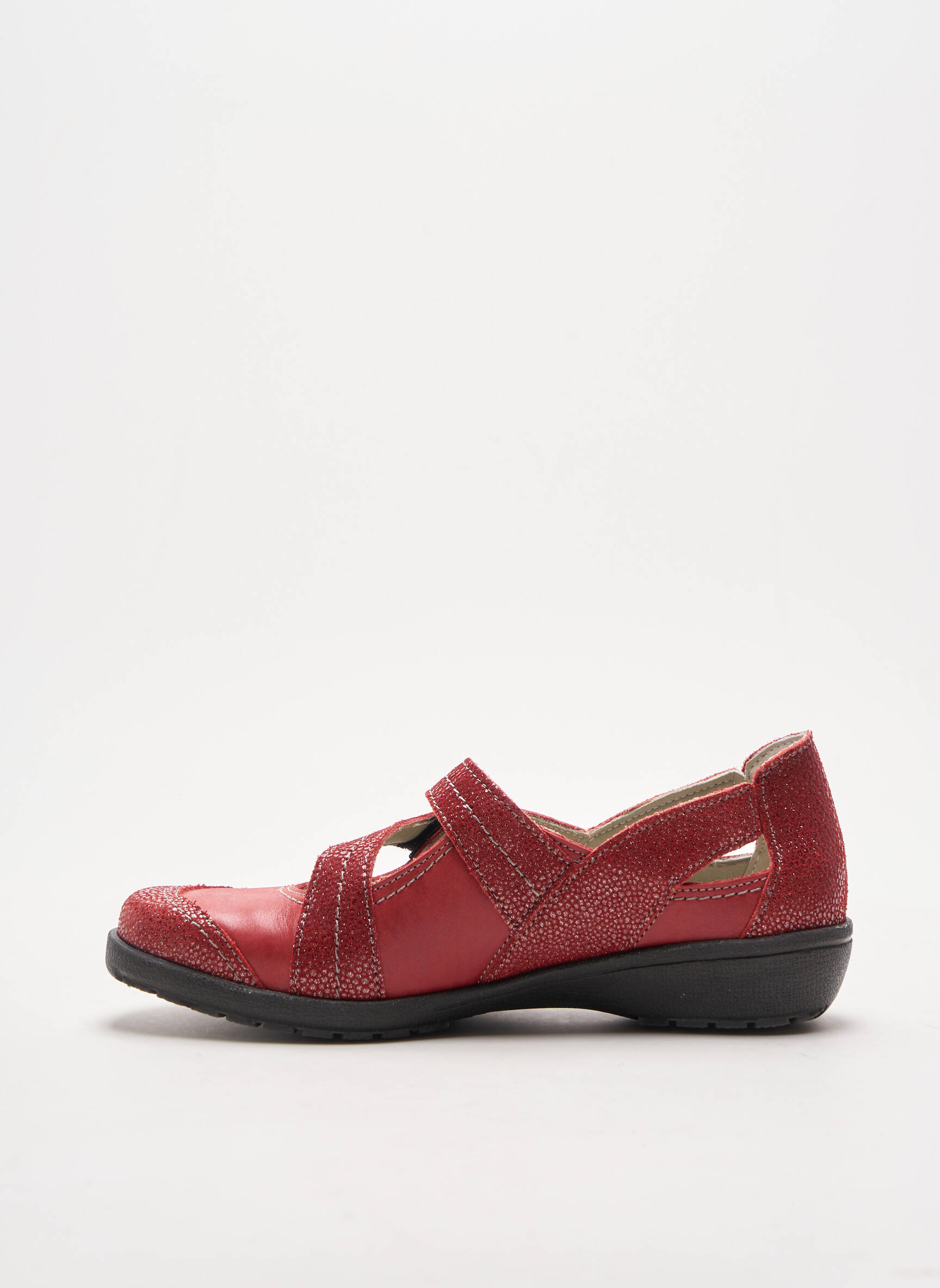Suave Sandales Nu Pieds Femme couleur rouge